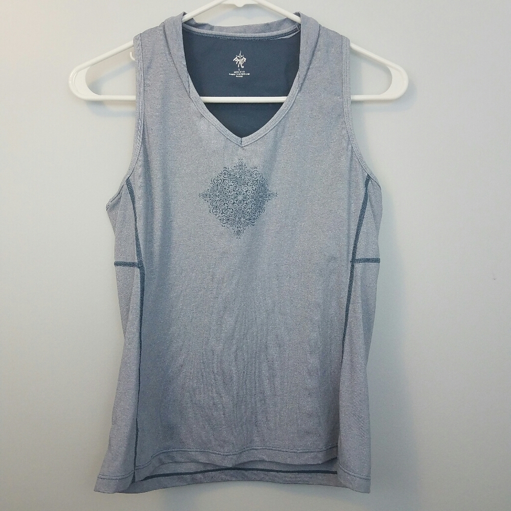 Prana yoga workout athletic tank top size L